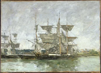 Boats in the Port, Deauville